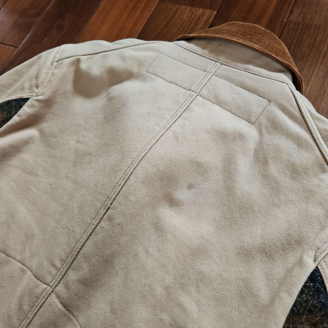 ジュンヤワタナベ　ベージュ エルボーパッチ ジャケット