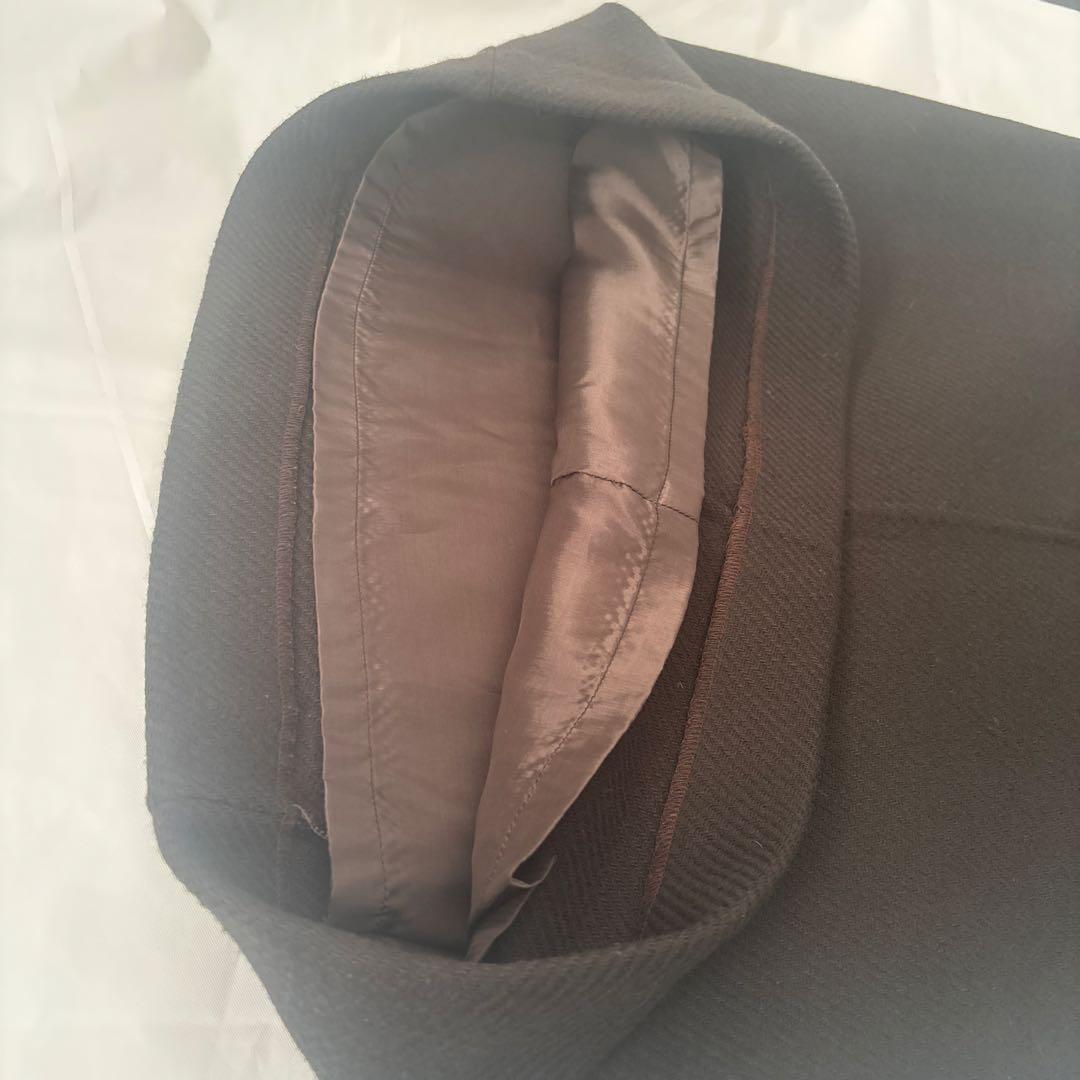 J*0様 PRADAプラダ　カーキ　100%ウール　スカート　サイズ42