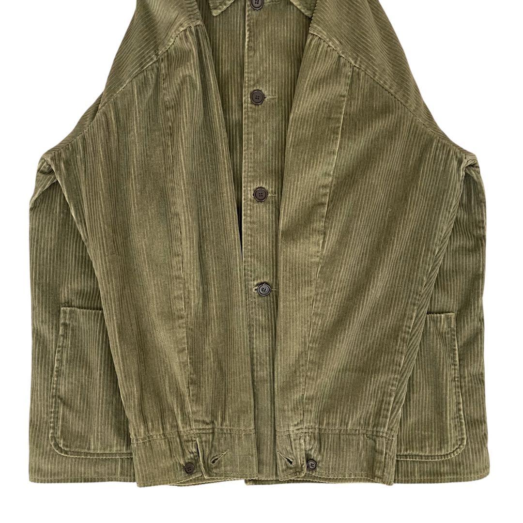 Vintage 90s 太畝 コーデュロイ ミドルコート カバーオール ベージュ