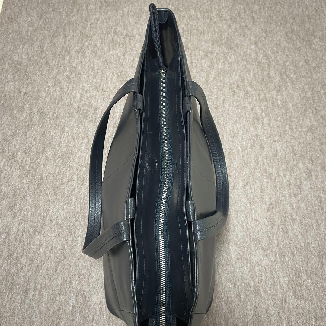 PID ピーアイディー　Altare アルタール　トートバッグ　レザー　A4 紺