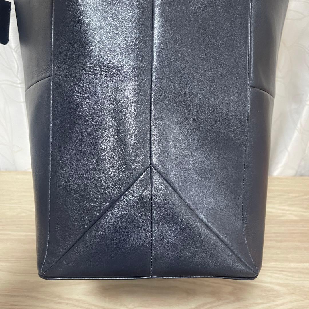 PID ピーアイディー　Altare アルタール　トートバッグ　レザー　A4 紺