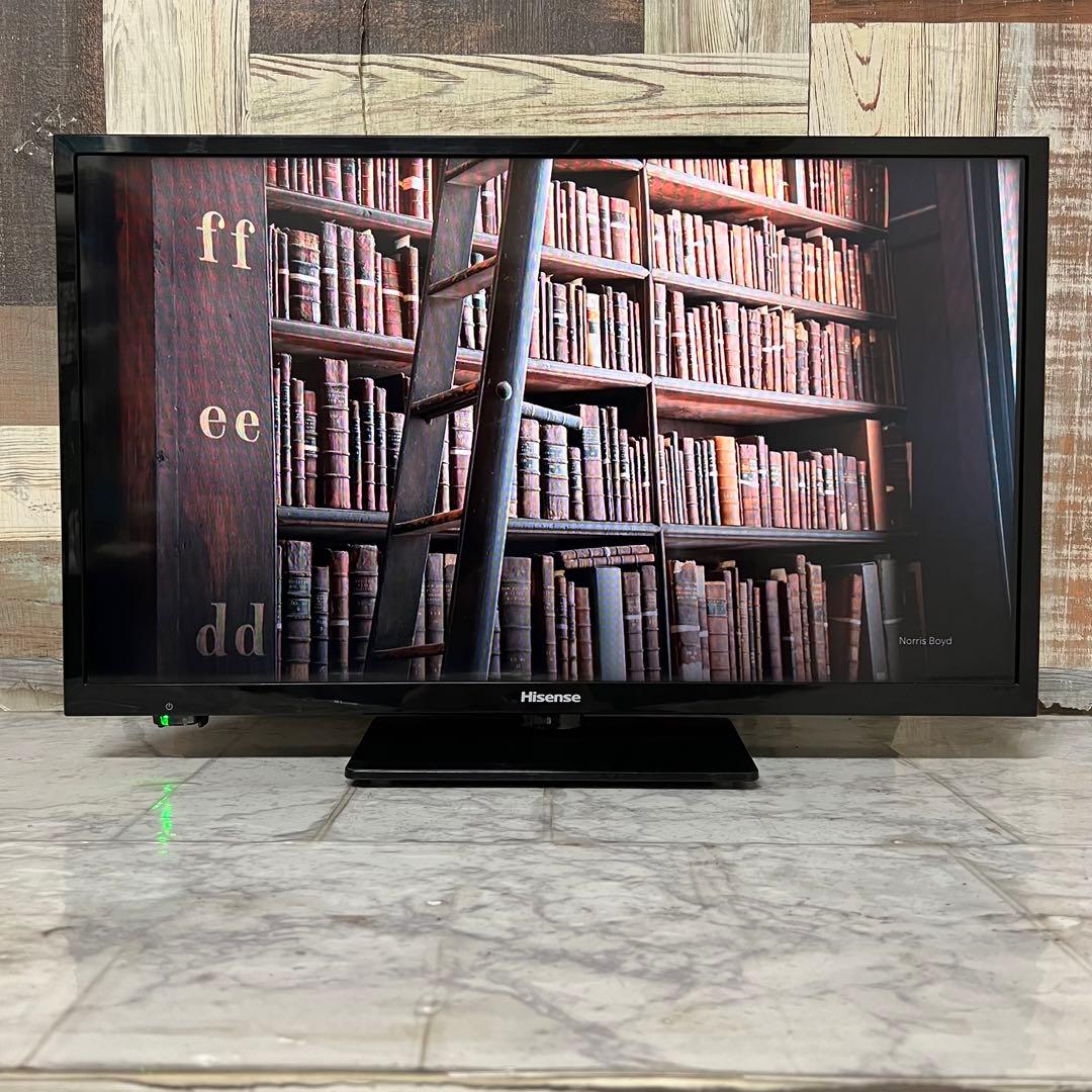 即日受渡❣️全国送料込Hisense24型液晶テレビ Wチューナー裏番組録画対応