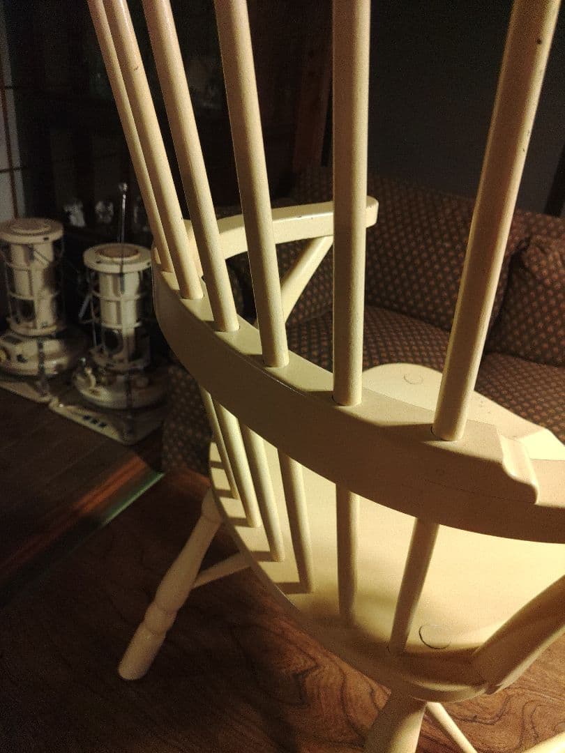 ヨコミ様　希少　松本民芸　２脚　ウィンザーチェア　椅子　無垢　アンティーク