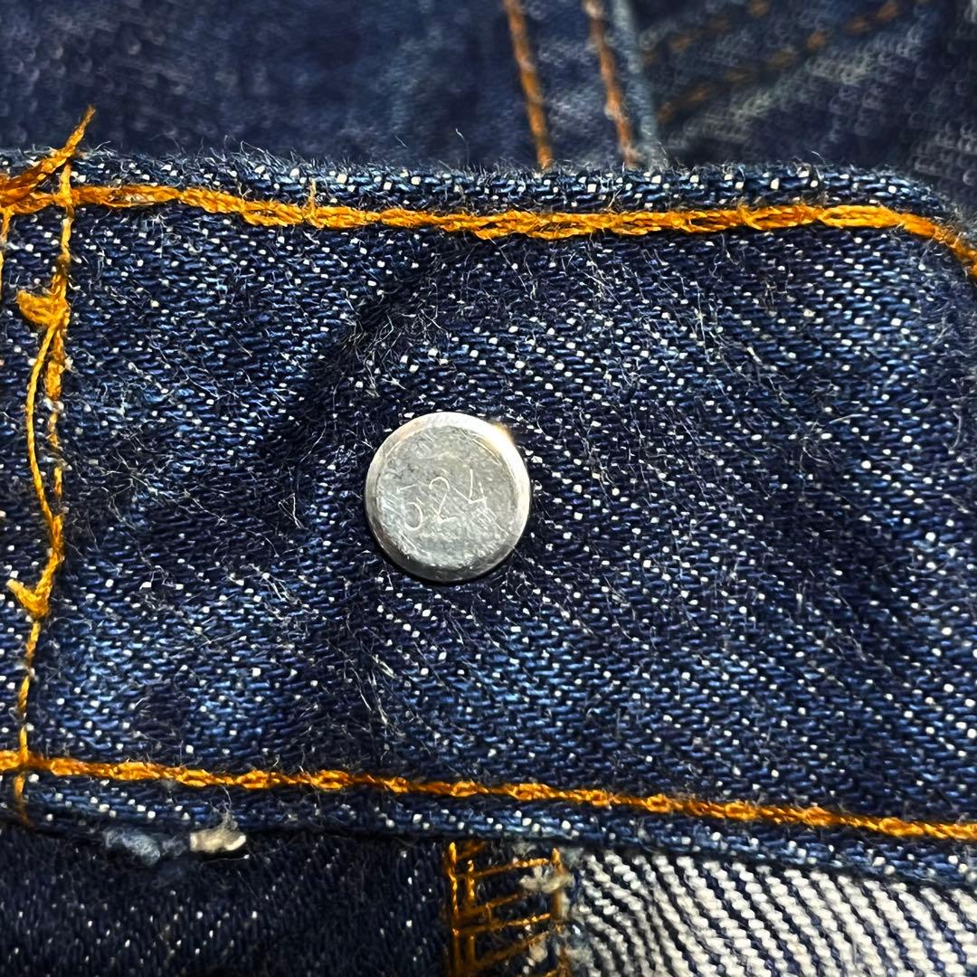 なつみ 濃紺 極美品 501 赤耳　524刻印 w34