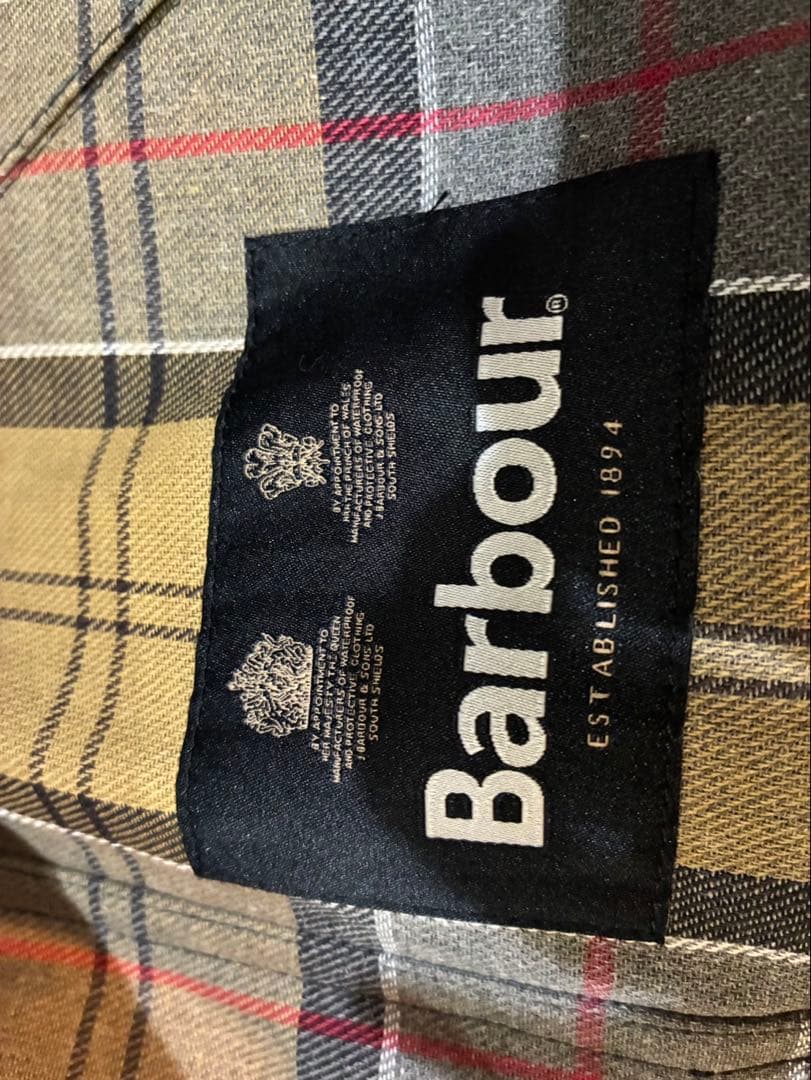 Barbour トランスポート　リバーシブルブルゾン ノンワックス　40