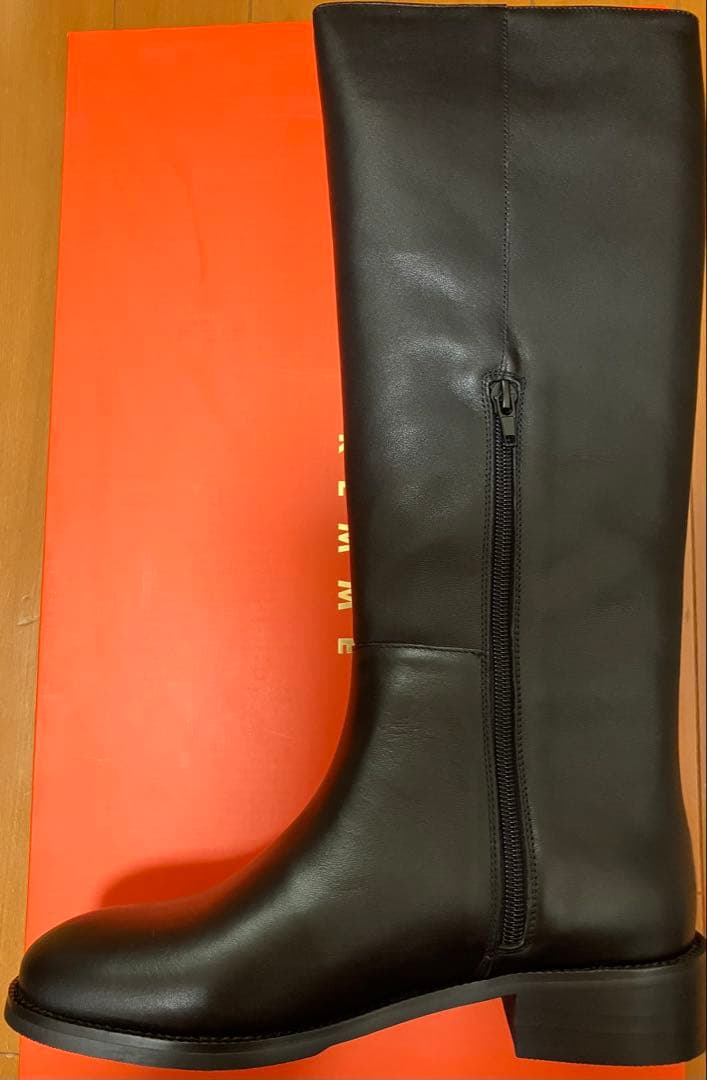 新品SLOBE IENA【REMME/レメ】 ブラックBASIC ロングブーツ