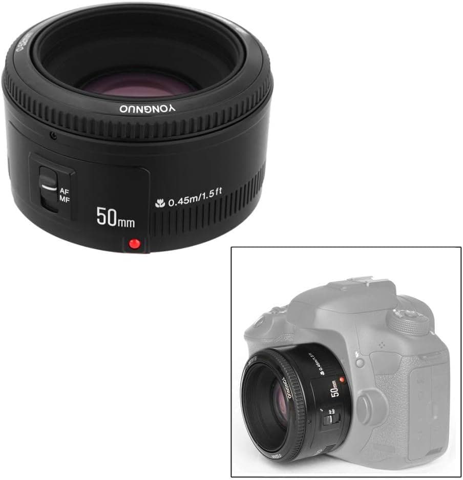 YONGNUO製 AF 50mm f1.8 大口径 オートフォーカス レンズ