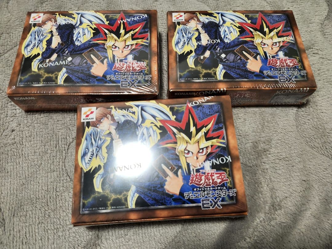遊戯王 デュエルモンスターズ ex 復刻版 3box