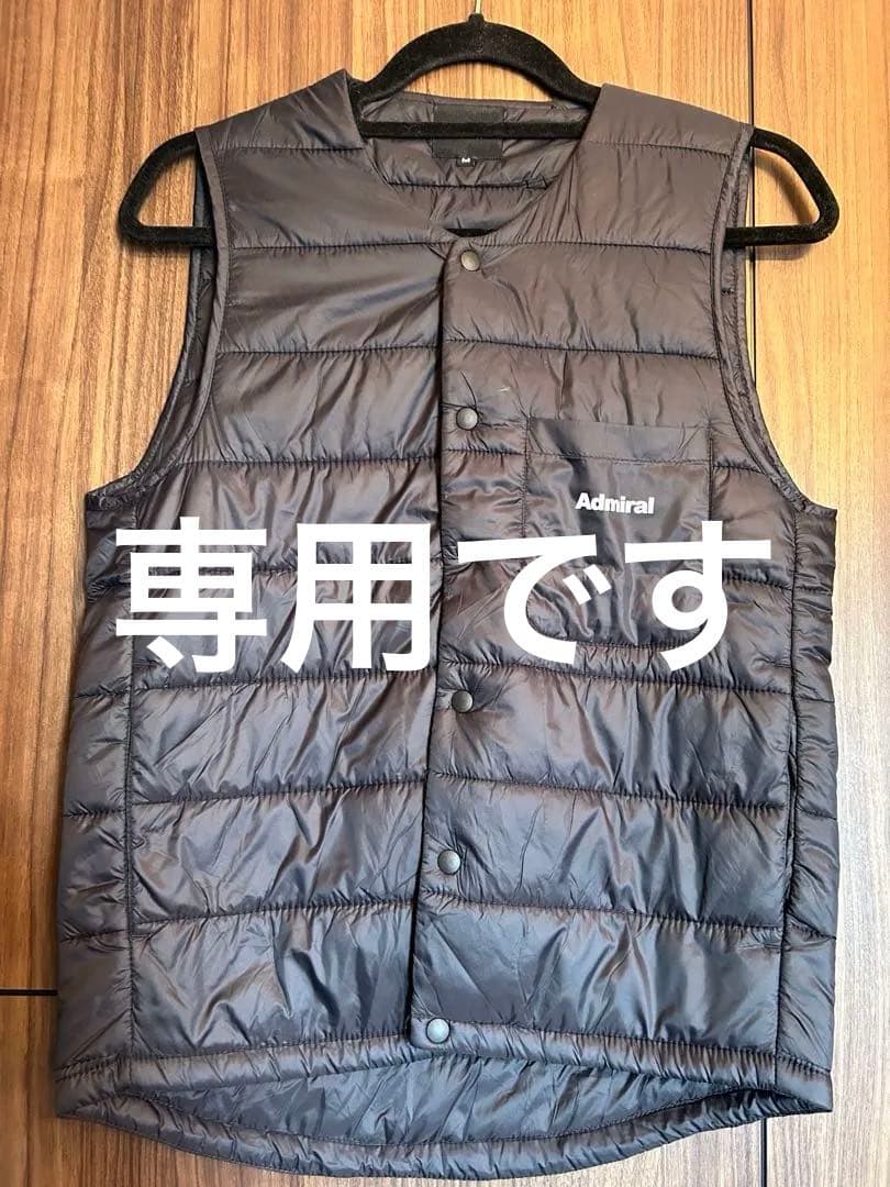 Admiral アドミラル　ブラックテニス ベスト M ユニセックス