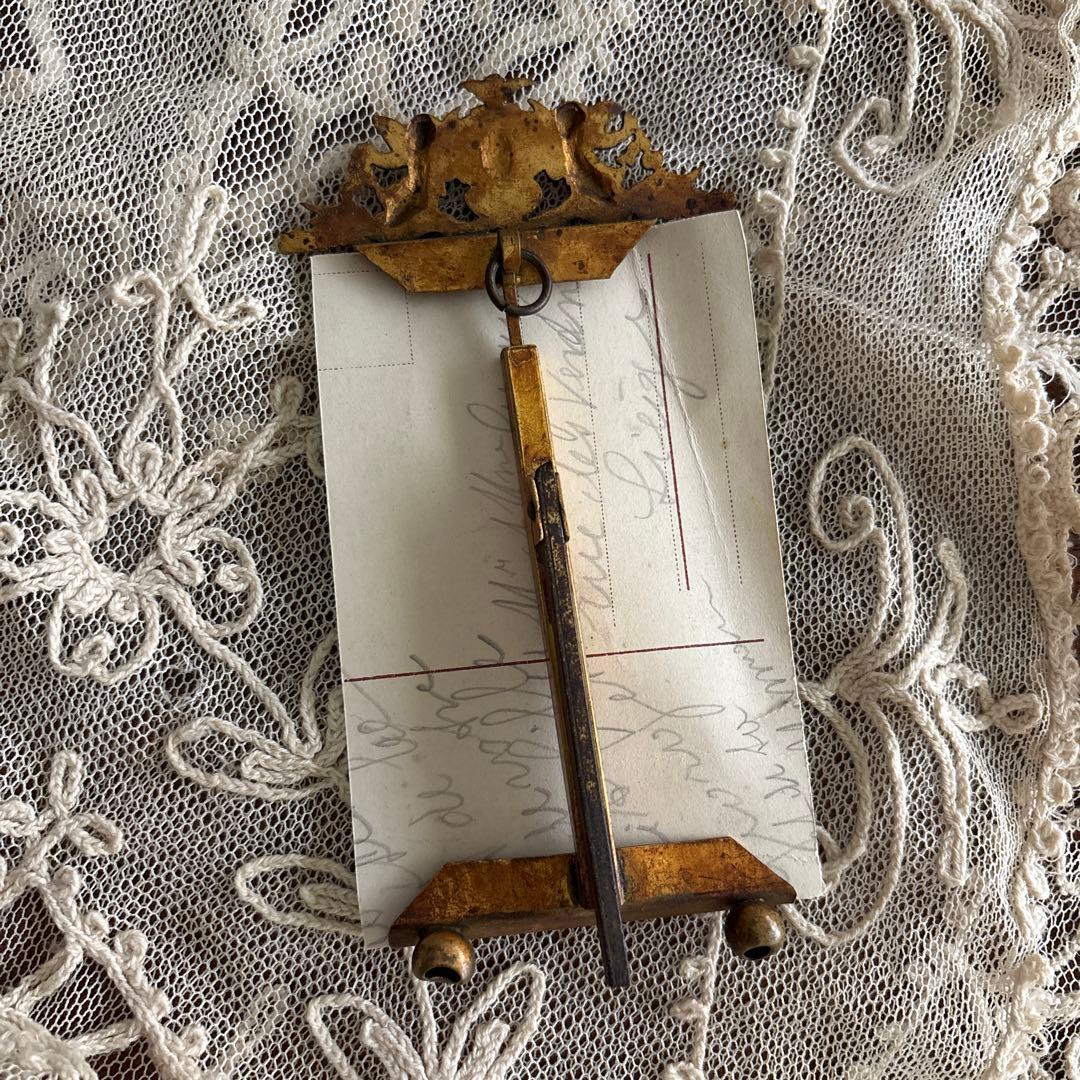 アンティークフォトフレーム　フランスアンティーク　天使　エンジェルフレーム