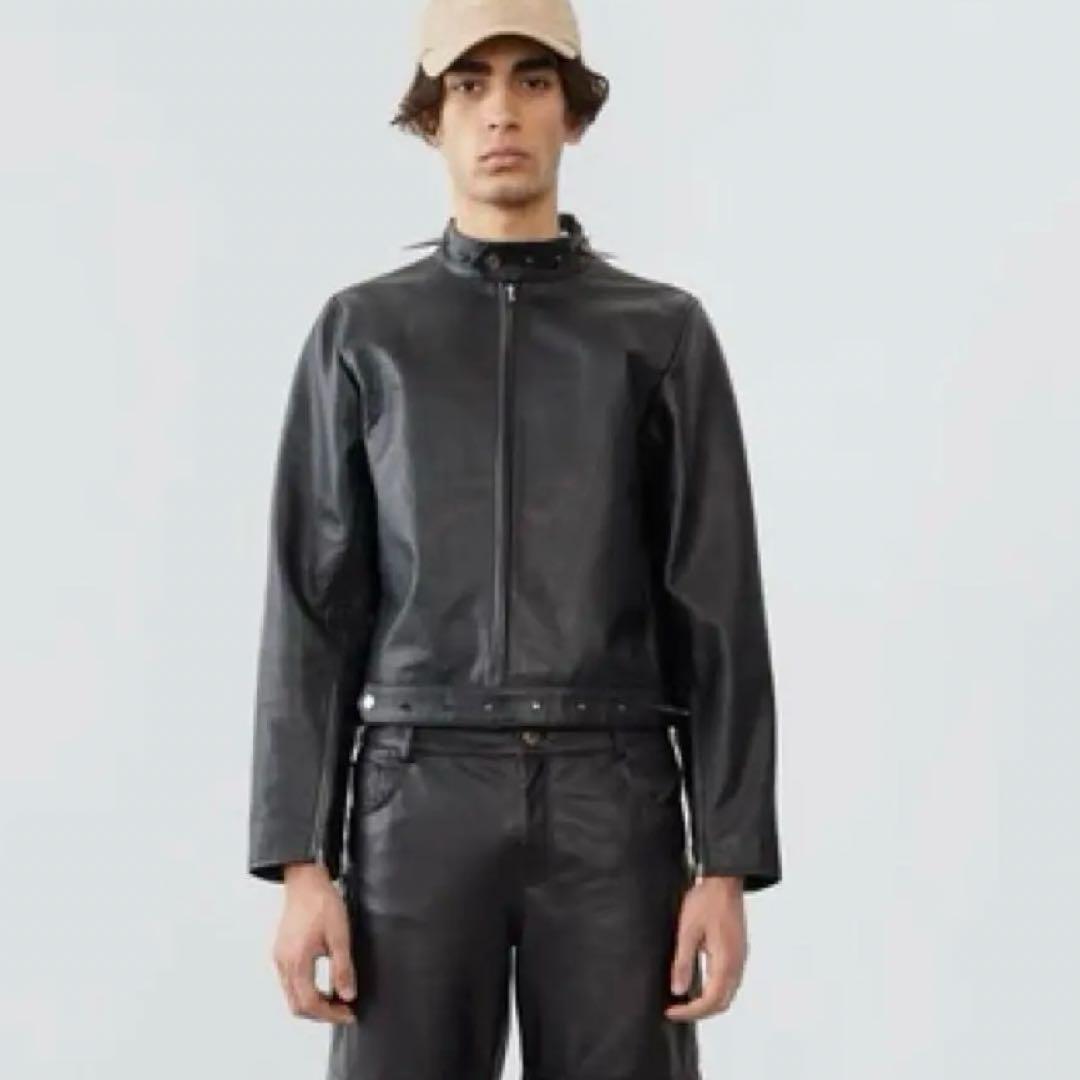 ジャケット・アウター Deadwood / Velar Spike Leather Jacket