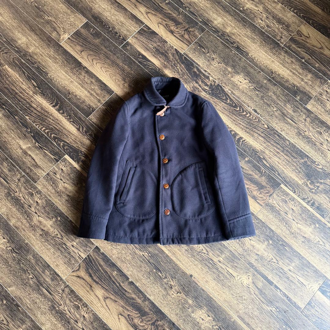 【archive】bellted leather short blouson