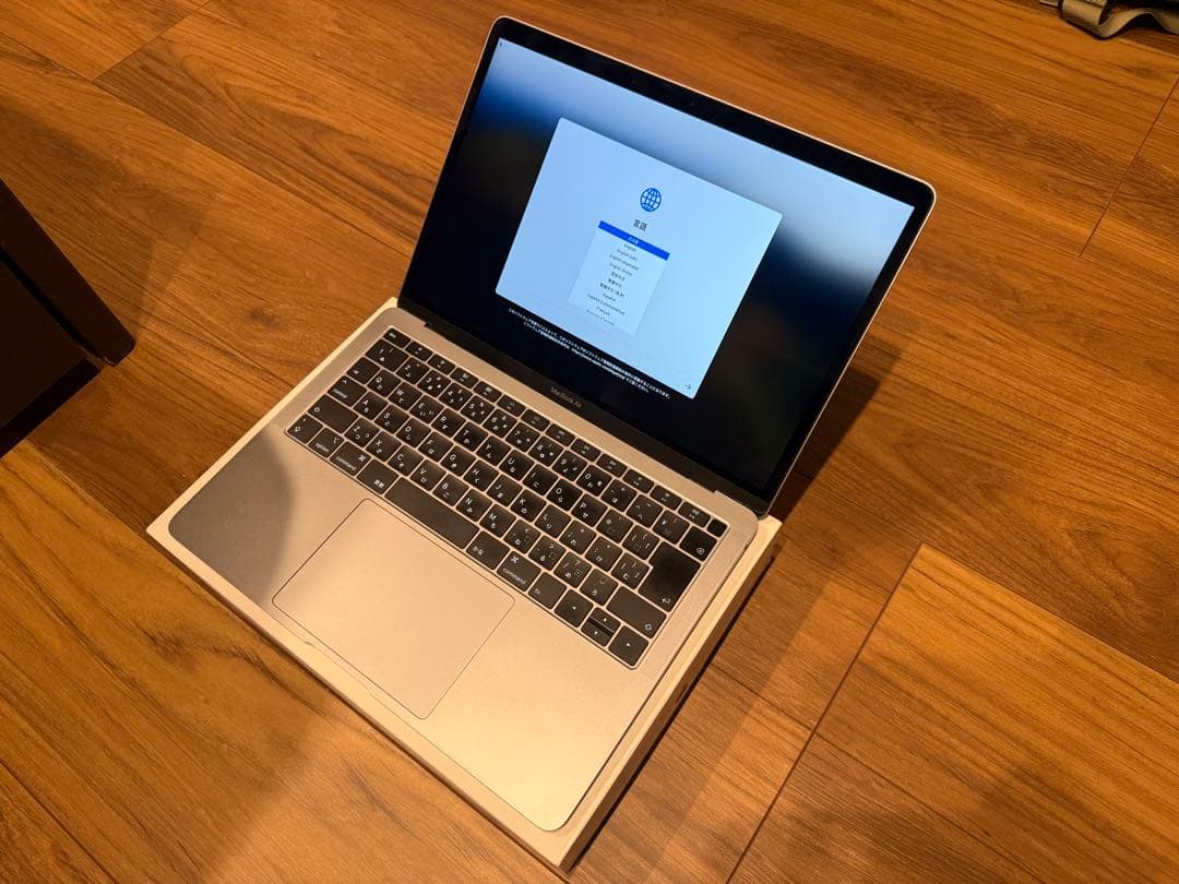 【美品】バッテリー◎ MacBook Air スペースグレー 本体