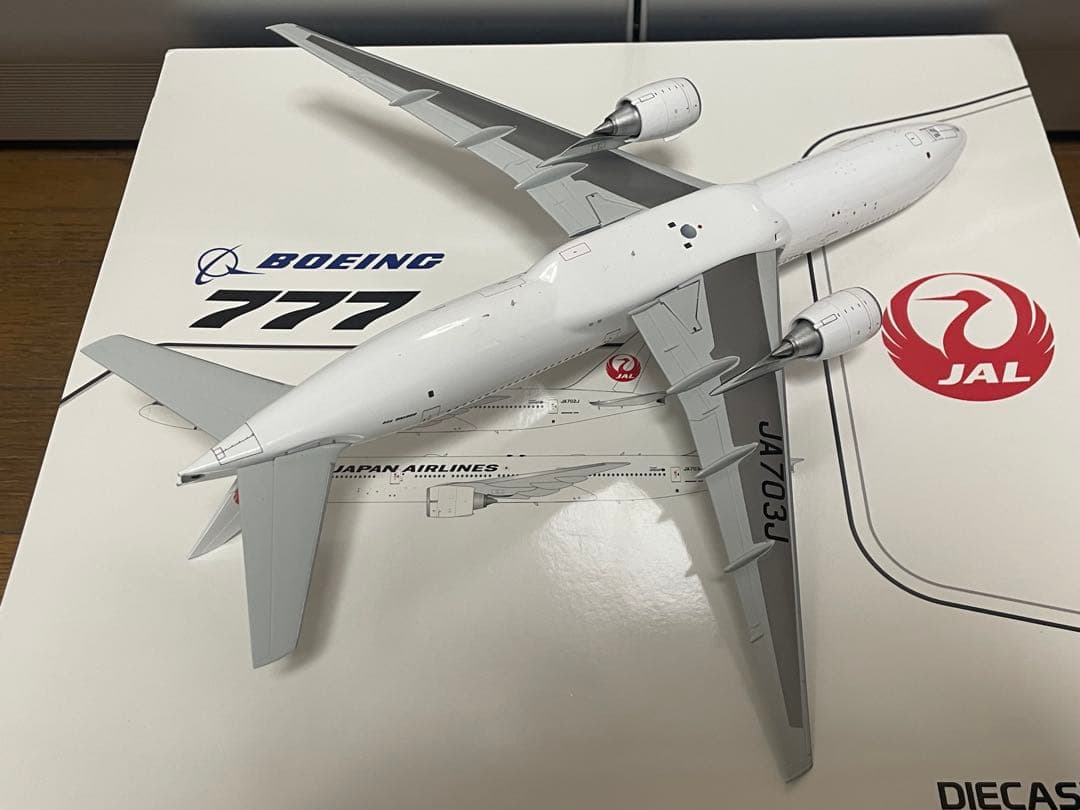 JcWings 1/200 JAL B777-200ER JA703J 飛行状態