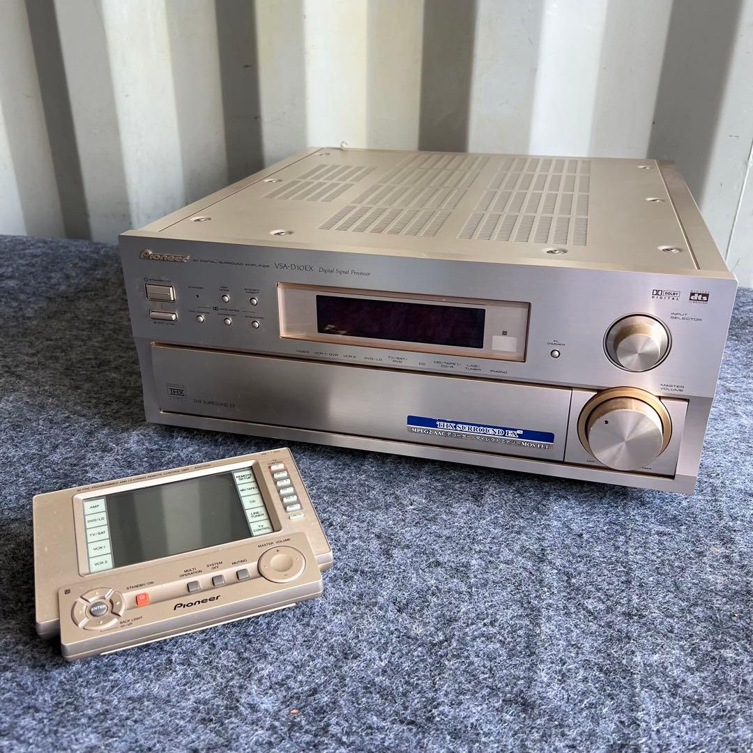 C53激安早い者勝ち✨　Pioneerアンプ リモコン付き　オーディオ　動作良好