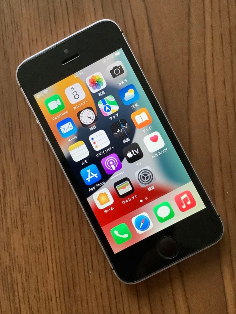 iPhone SE 第一 64GB バッテリー100% simフリー