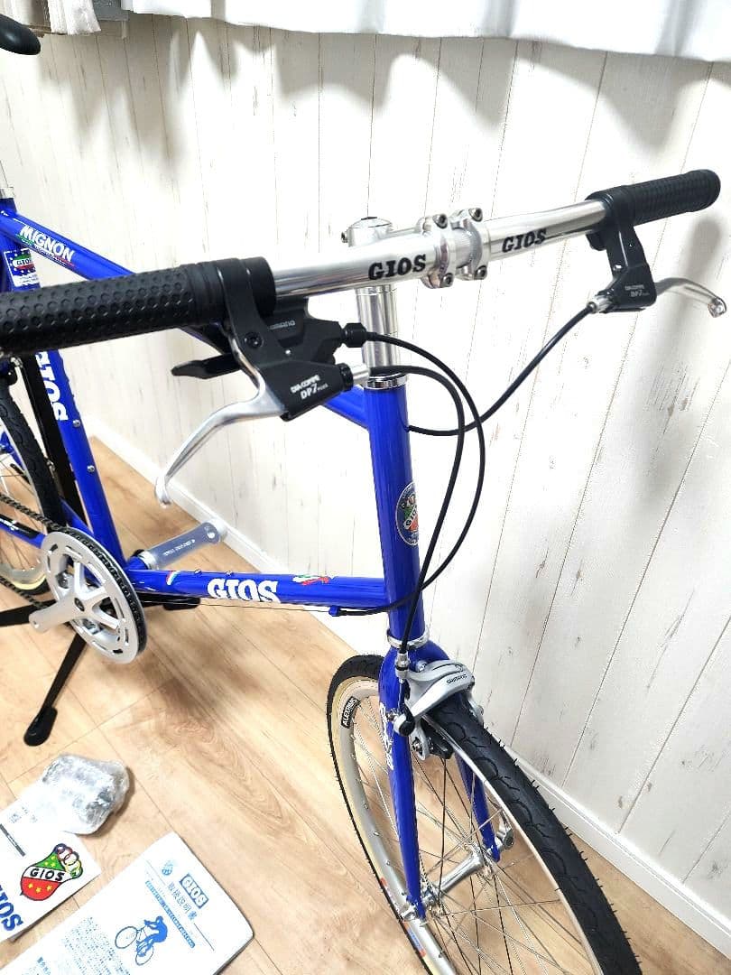 新品未使用GIOS ミニベロ Mignon 青