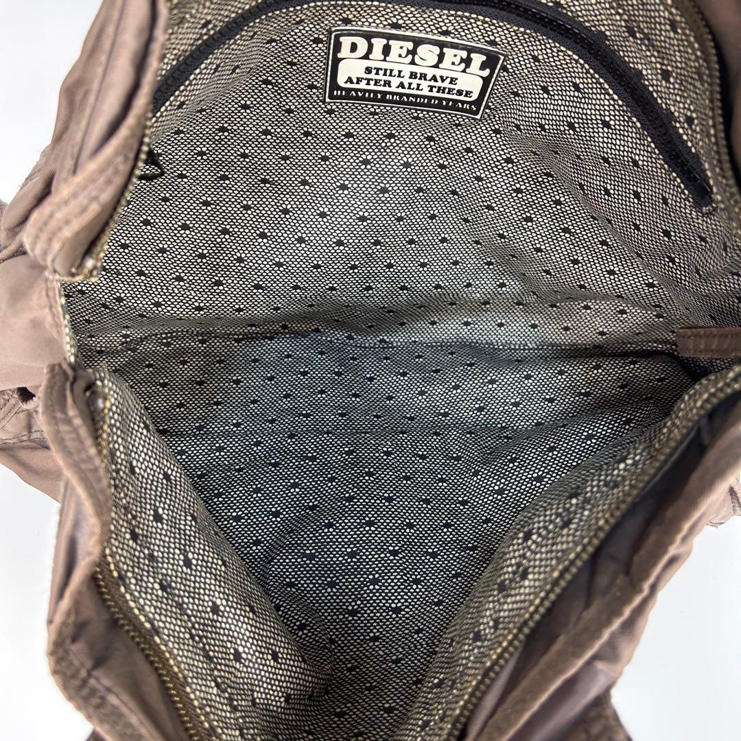 ディーゼル　DIESEL　トートバッグ　アーカイブ　Y2K　00s　メタルロゴ