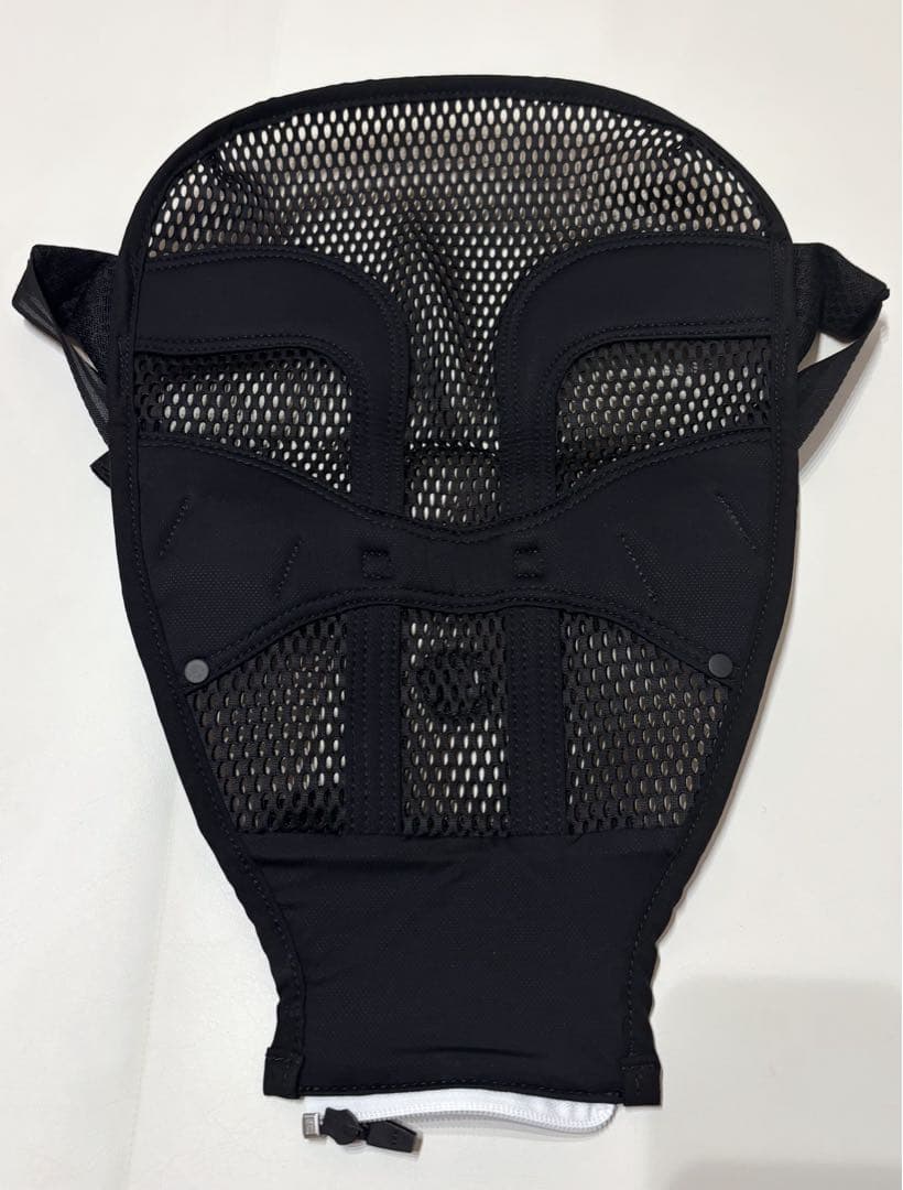 美品 セット売りAIRBUGGY エアバギーブラック 抱っこひも メッシュ素材