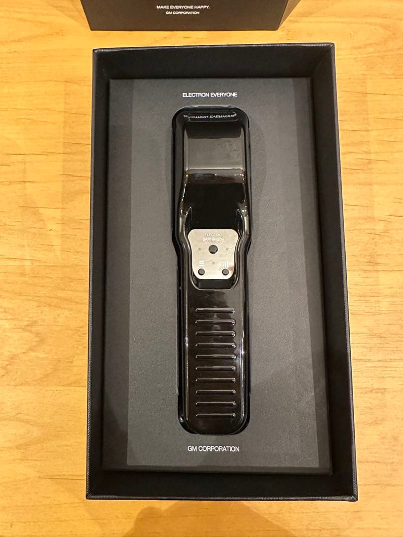 【美品ほぼ未使用】電気バリブラシ　エレクトロン　正規品　定価198,000円