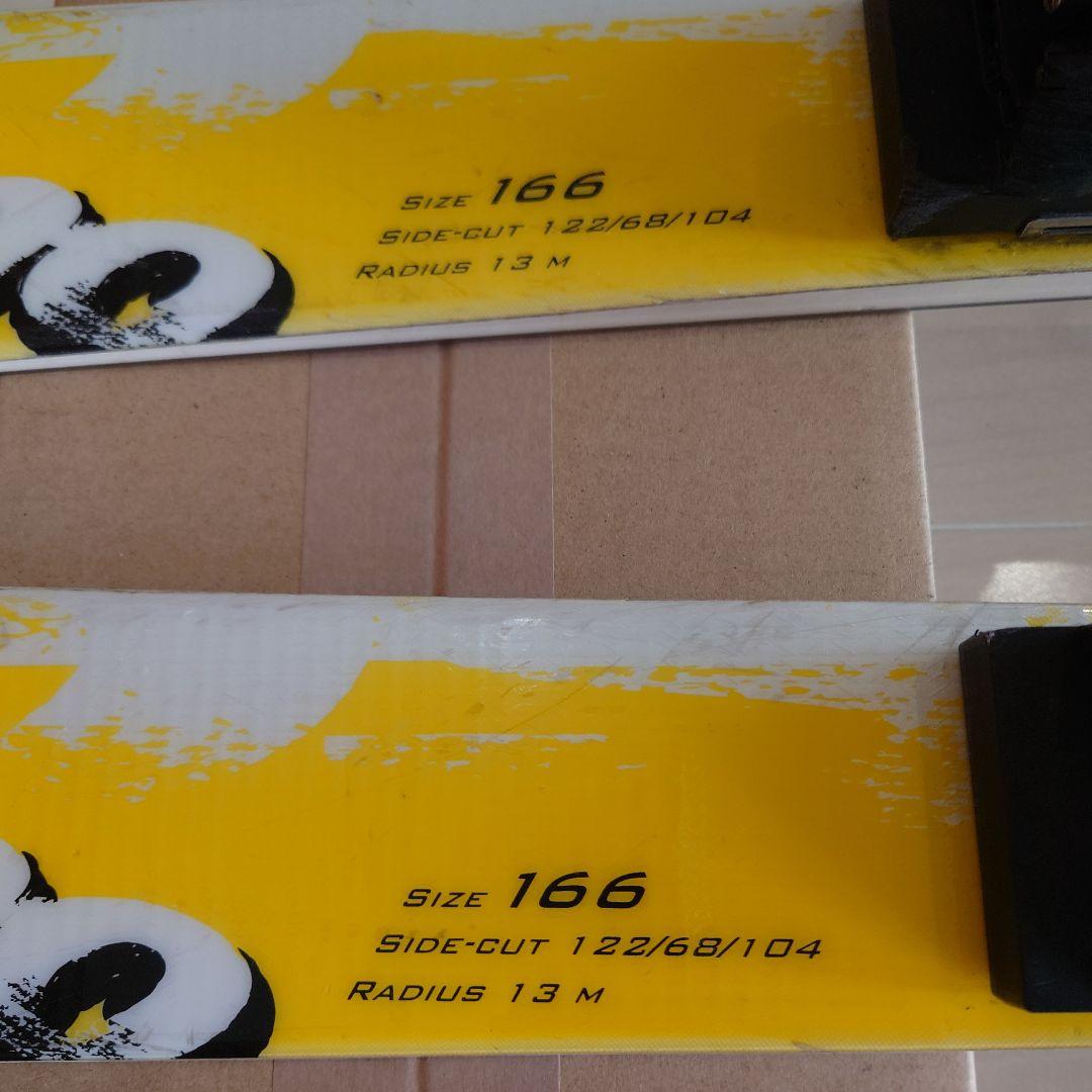 ロシニョールスキー＆ビィンディング ROSSIGNOL Demo α 166cm