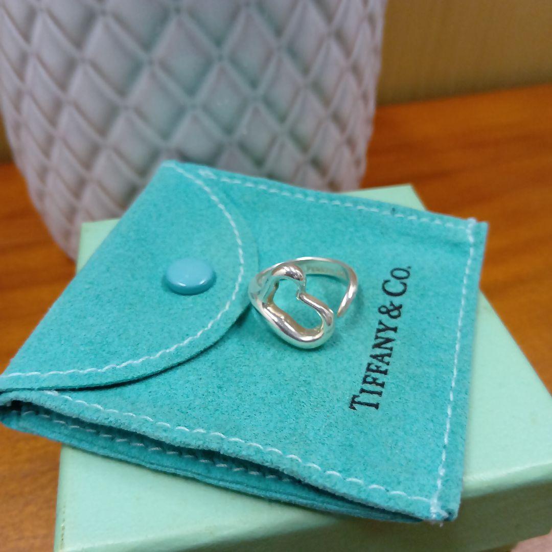 Tiffany & Co. ハート型シルバーリング9号