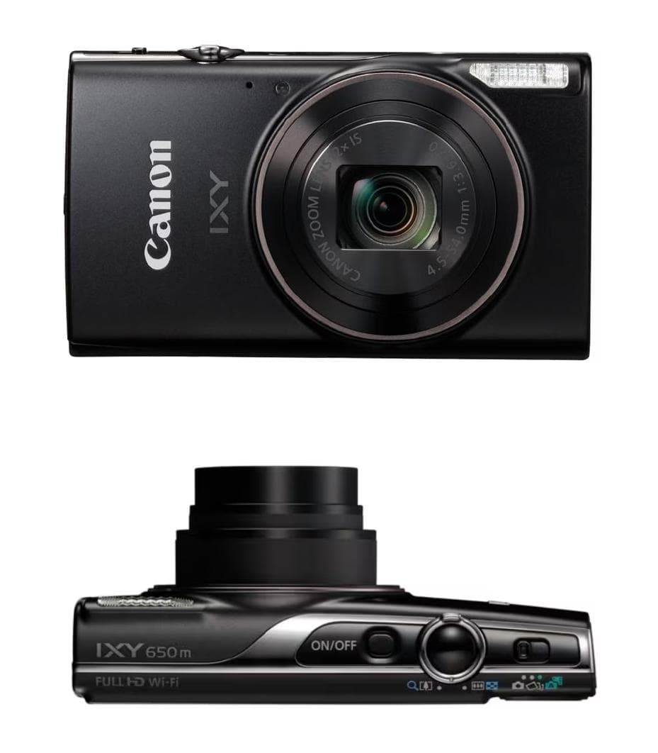 Canon IXY 650m 保護ガラス・専用ケース付き