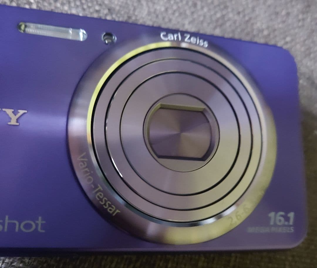 SONY Cyber-shot DSC-W570　デジカメ　パープル紫　箱付美品