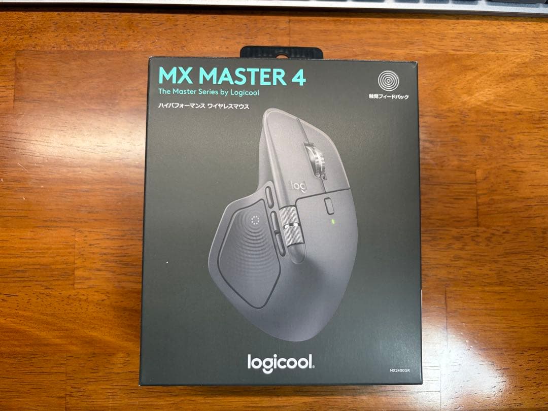 【美品】Logicool MX MASTER 4 マウス本体 グラファイト