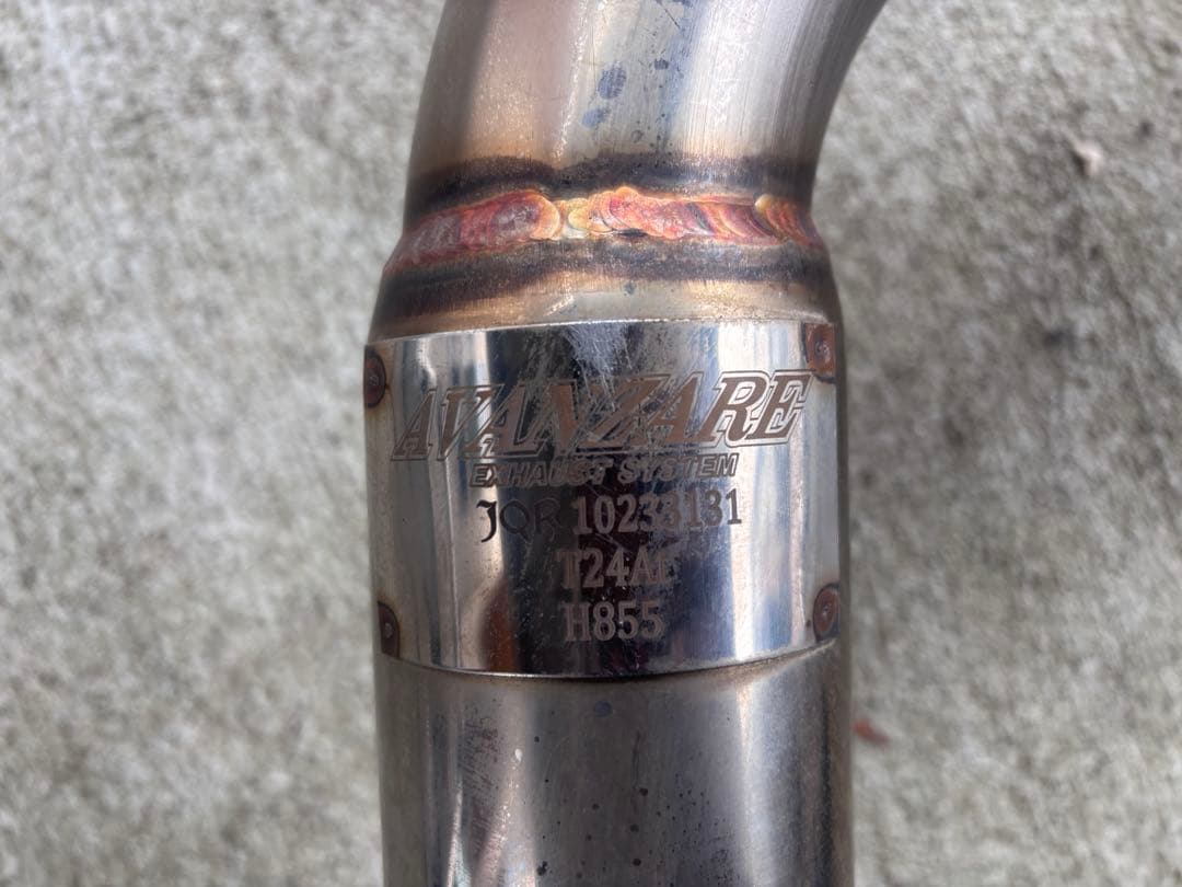 ヴェルファイア40アヴァンツァーレデュアルエキゾーストマフラー