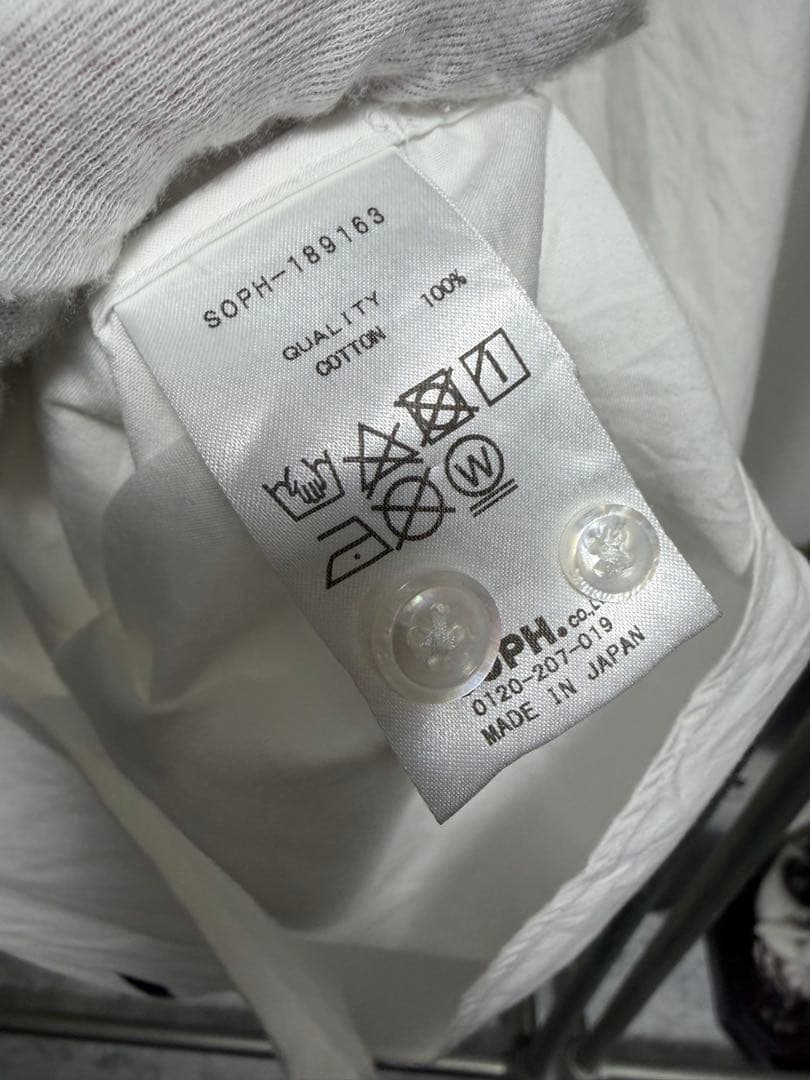 SOPHNET. x 宮島達男 TIME WATERFALL B.D SHIRT