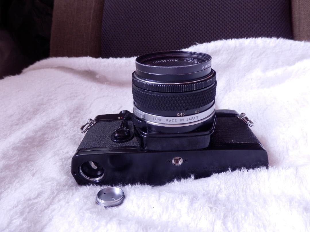 ❤️動作品★50mm付き❤️オリンパスOM-1掃除済★大口径レンズ★ストロボ付き