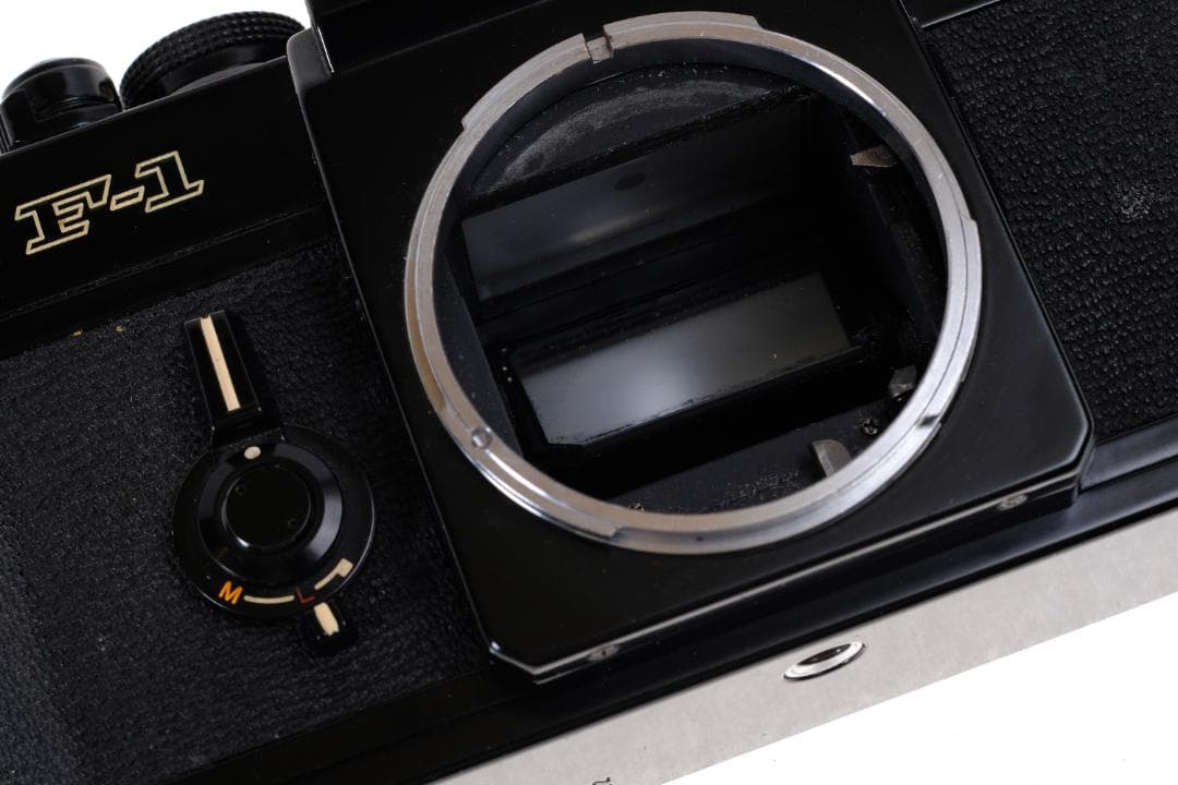 【露出計動作・極美外装】Canon F-1 前期型 幕不調ジャンク