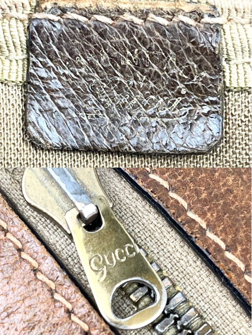 【美品】オールドグッチ シェリーライン GGスプリーム ボストンバッグ 2way