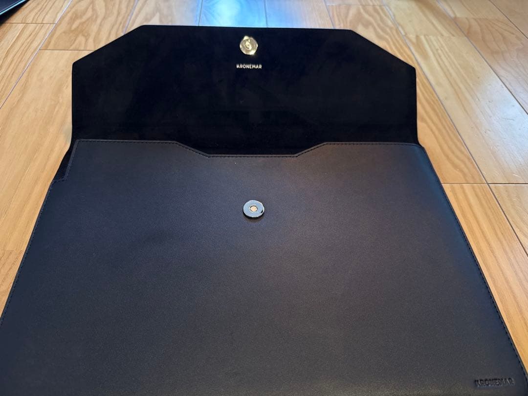 Kronemar 14インチ 本革 ノートパソコンケース MacBook Pro