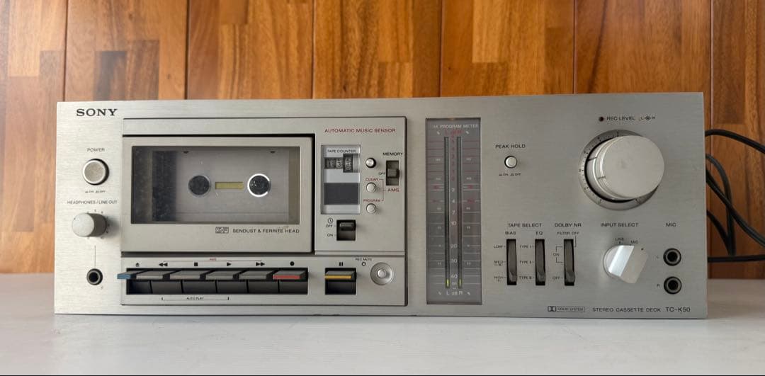 SONY TC-K50 カセットデッキ(a65)