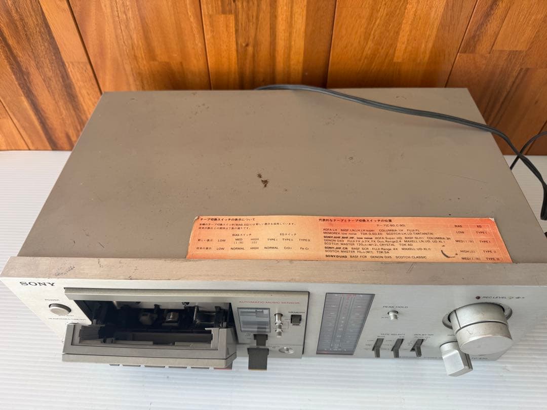 SONY TC-K50 カセットデッキ(a65)
