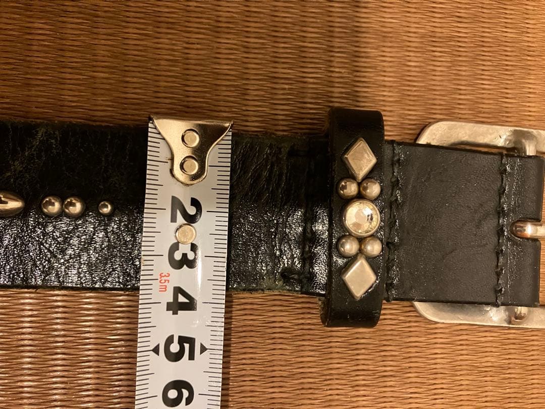 SKULL スタッズベルト