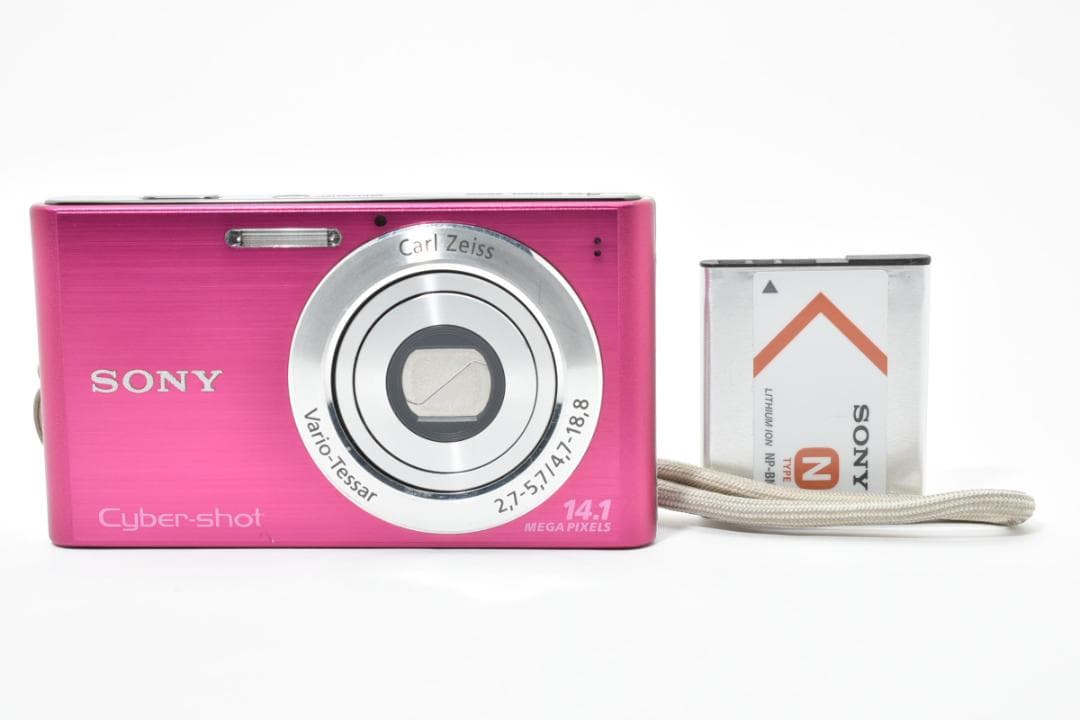 【美品】SONY Cyber-shot DSC-W320 ピンク　動作確認済