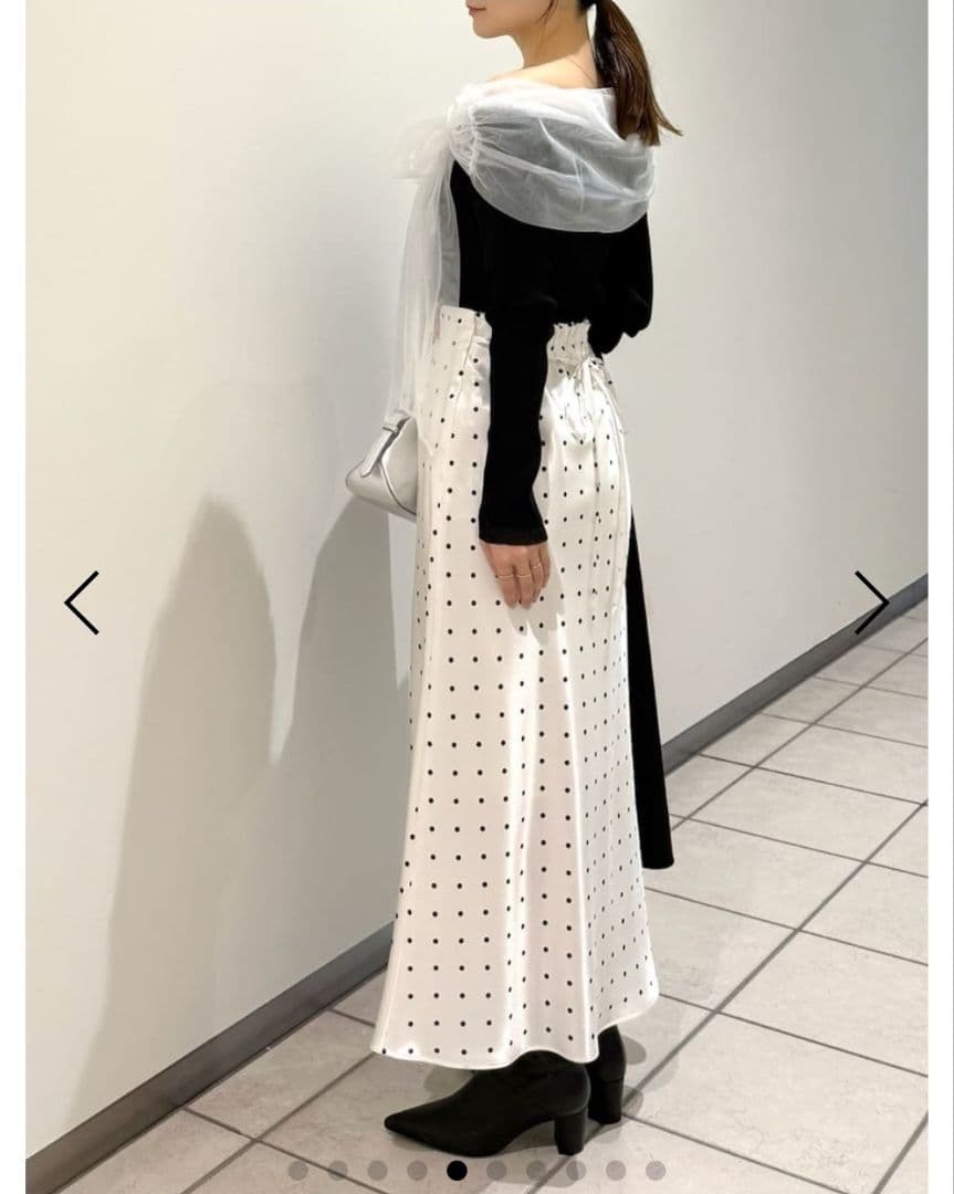 【2025AW今季新作】3wayリボンオフショルニットプルオーバー