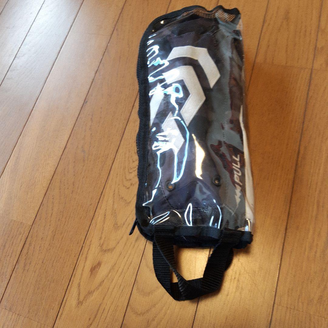 DAIWA DF-2321 フリーサイズ ブラックカモライフジャケット 引き紐付