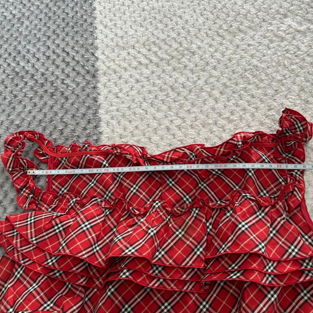 Burberry ブルーレーベル キャミトップス38サイズ ノバチェック 美品