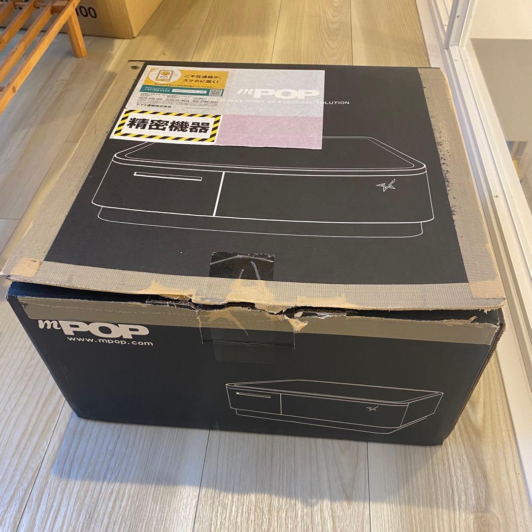 スター精密プリンター付キャッシュドロアmPOP10-WHT-JP エアレジ対応