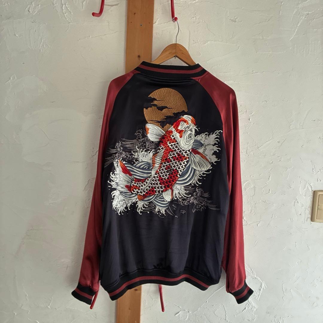 絡繰魂スカジャン XXL