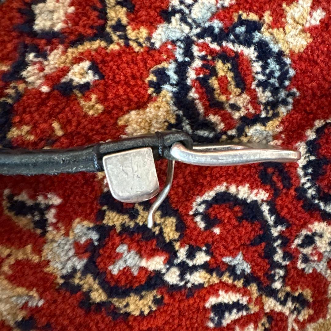 小物 OUR LEGACY 2CM BELT BLACK LEATHER 70