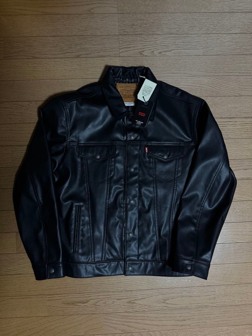 ジャケット・アウター JAPAN LIMITED LEATHER TRUCKER JACKET