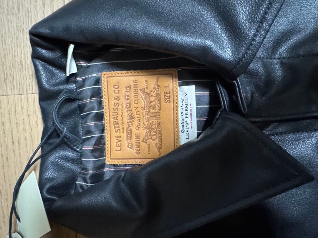 ジャケット・アウター JAPAN LIMITED LEATHER TRUCKER JACKET