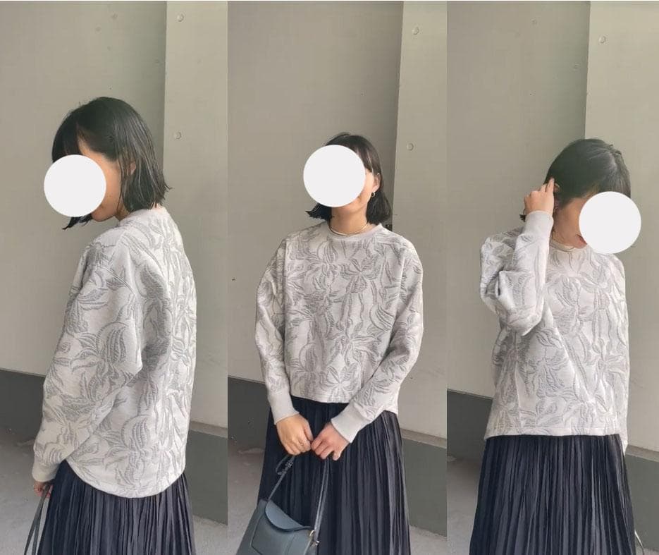 美品 ユナイテッドアローズ TOKYO 1,8万円 フラワー柄 スウェット E