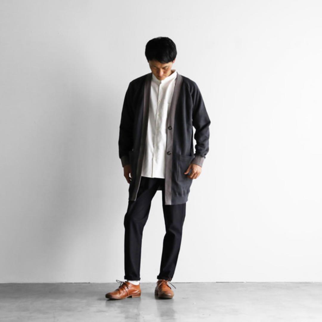 HUIS 遠州織物 SUVINスウェットロングカーディガン