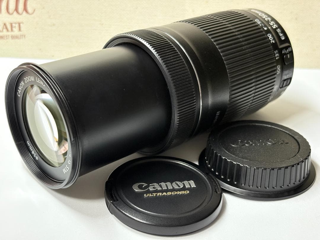 ★CANON キヤノン EF-S55-250mm F4-5.6 IS STM